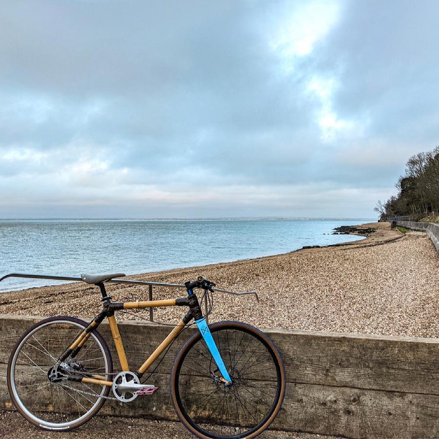 New build by Mathew, single speed city bike.