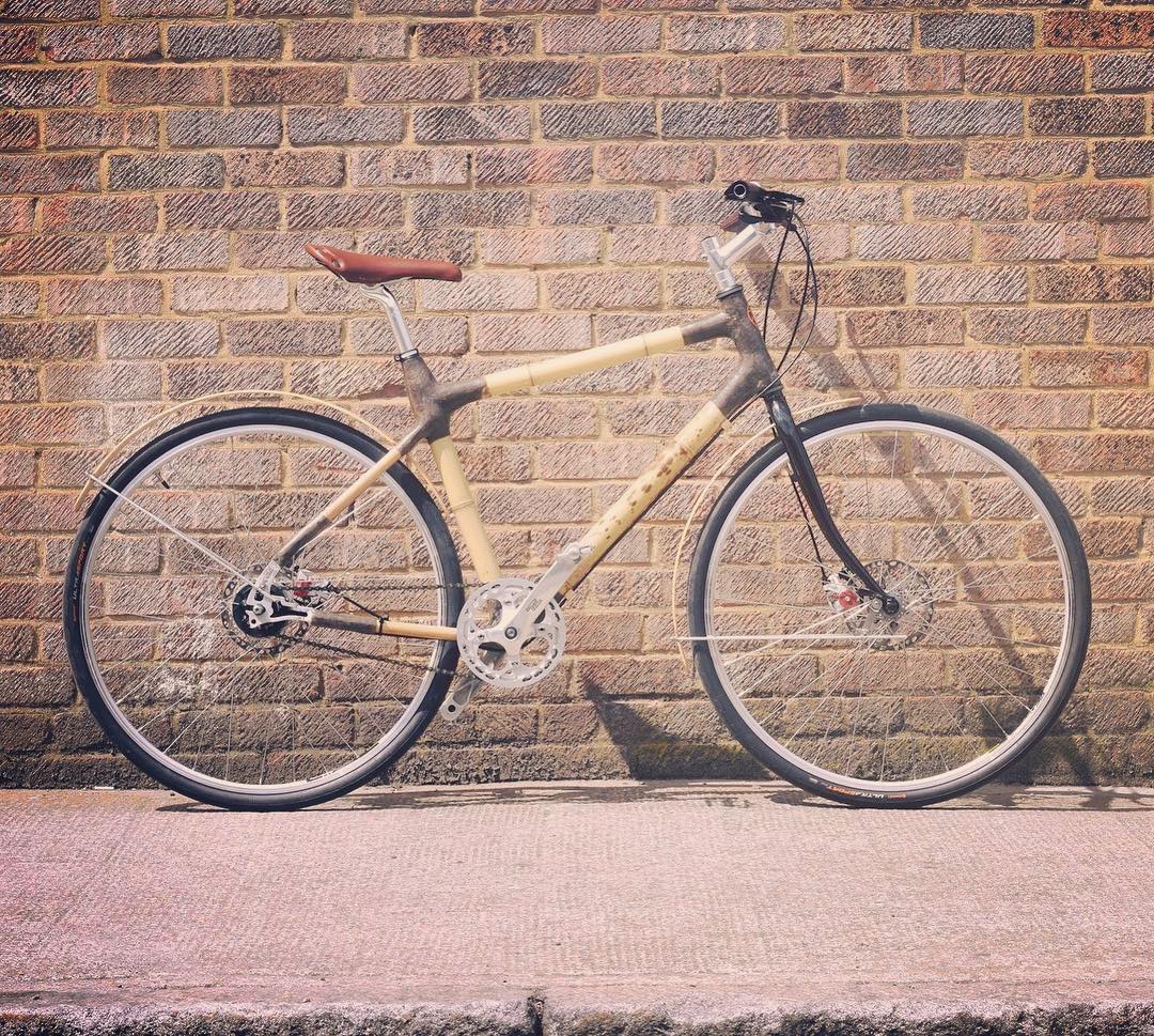 New build by Mark. City bike with a 8 speed Shimano Alfine hub, and handmade mudguards. Great city
