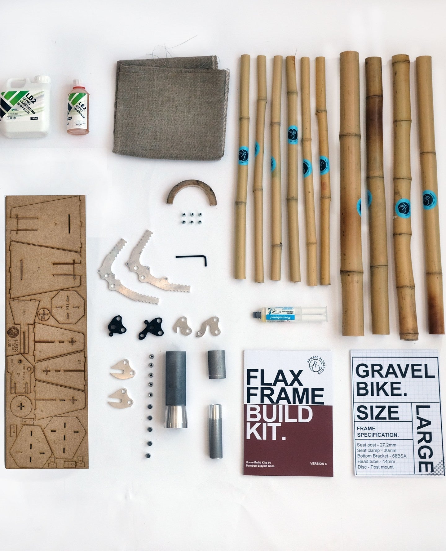 What's Inside the Flax Gravel Frame Build Kit