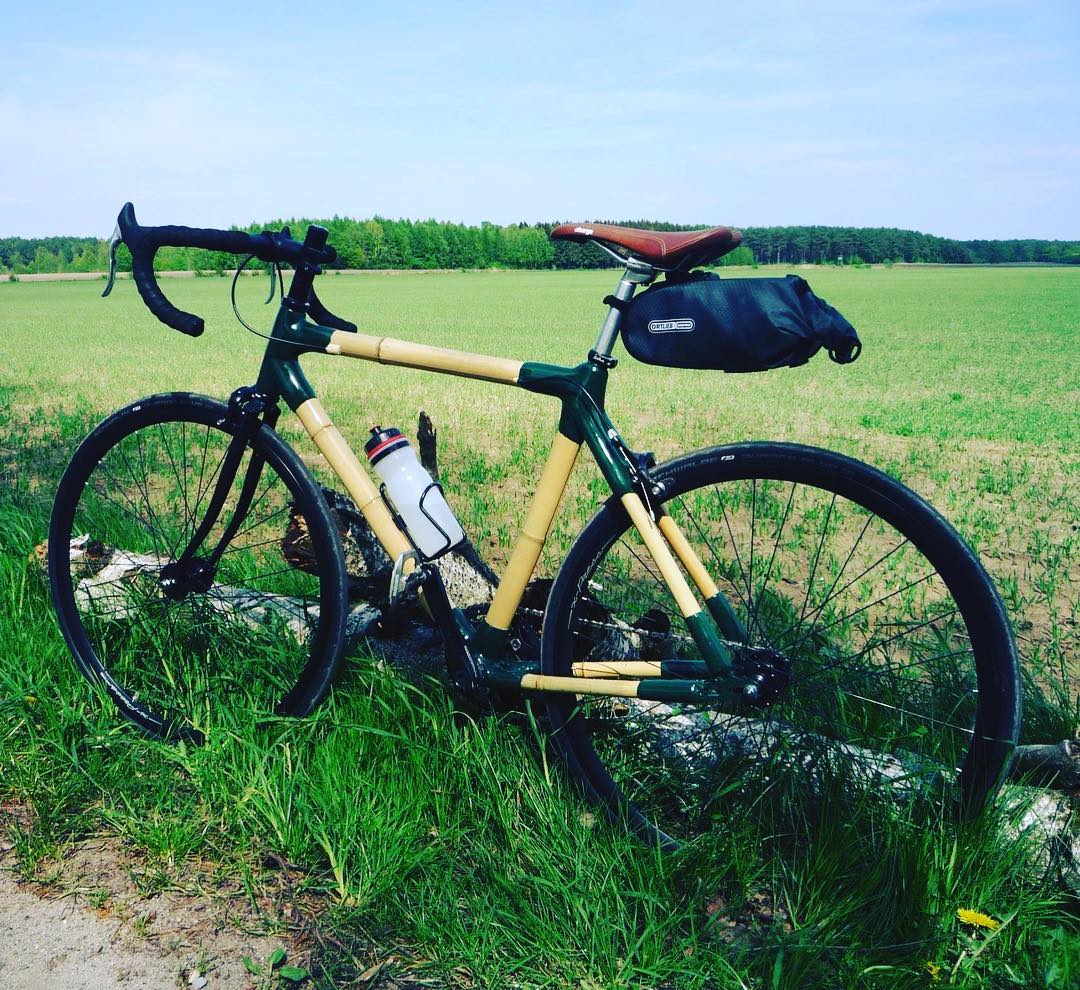Bamboo road bike built by Chris in Germany. #bamboobike #bamboobicycleclub #roadbike #bamboobicycle