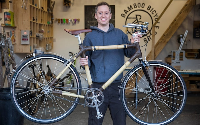 Bamboo bicycle built at Bamboo Bicycle Club workshop - The Telegraph