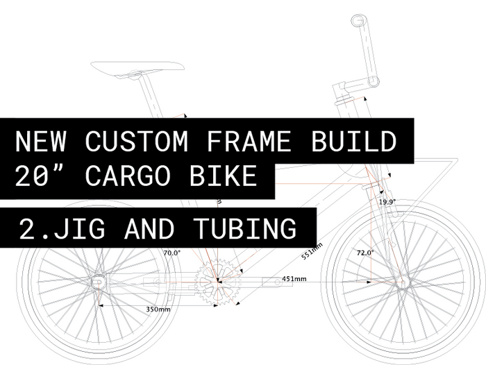 BBC 20 inch cargo bike bamboo build series