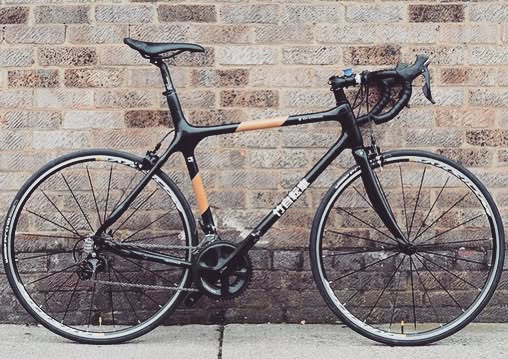 All finished #bamboobike. Perfect for #sportive and light #bicycle touring. #bamboobicycleclub #road