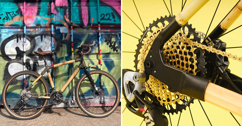 Bamboo Gravel Bike Build Kit — Designboom, January 2023, photography by Adam Gasson