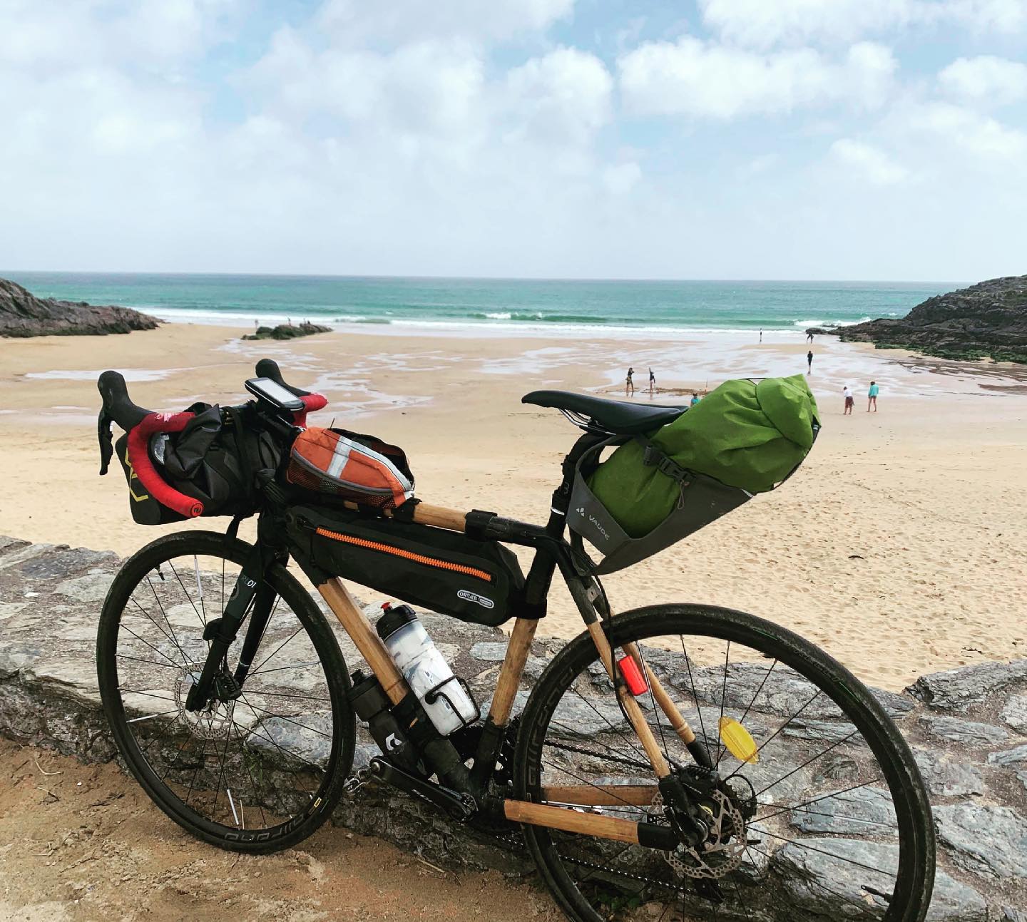 Jeremy Took His Road Carbon Build Bikepacking in France