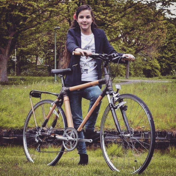 Build by one of school which we work with in #thehague one of the completed bike of the produced. #b