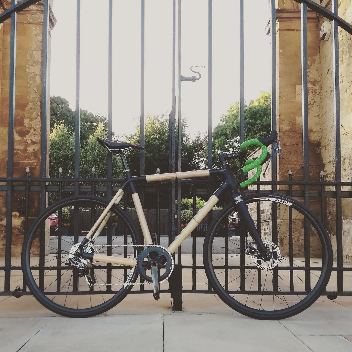 Build by Ted #bamboobike #handmade #roadbike