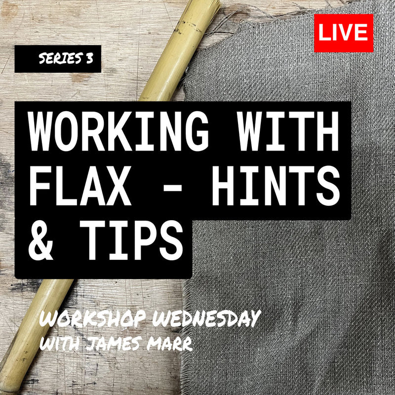 Working with flax fibre bamboo bicycle lug