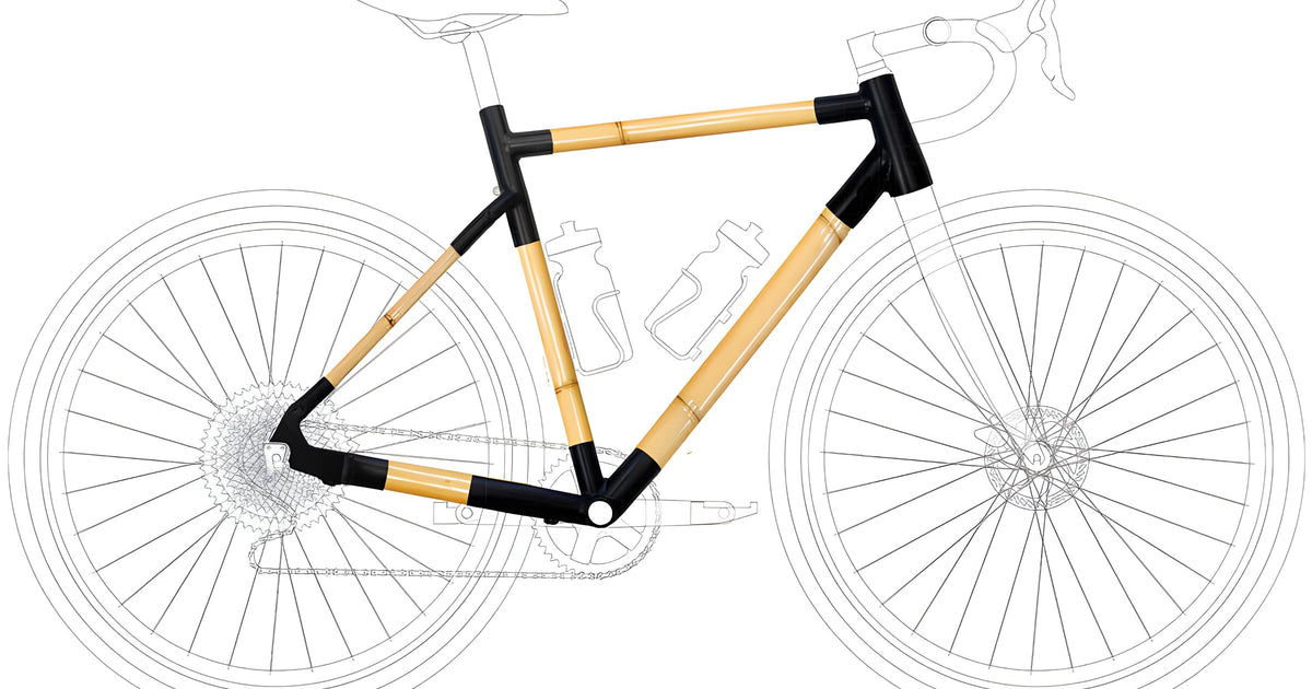 Bamboo Gravel Bike Lugged Frame Kit