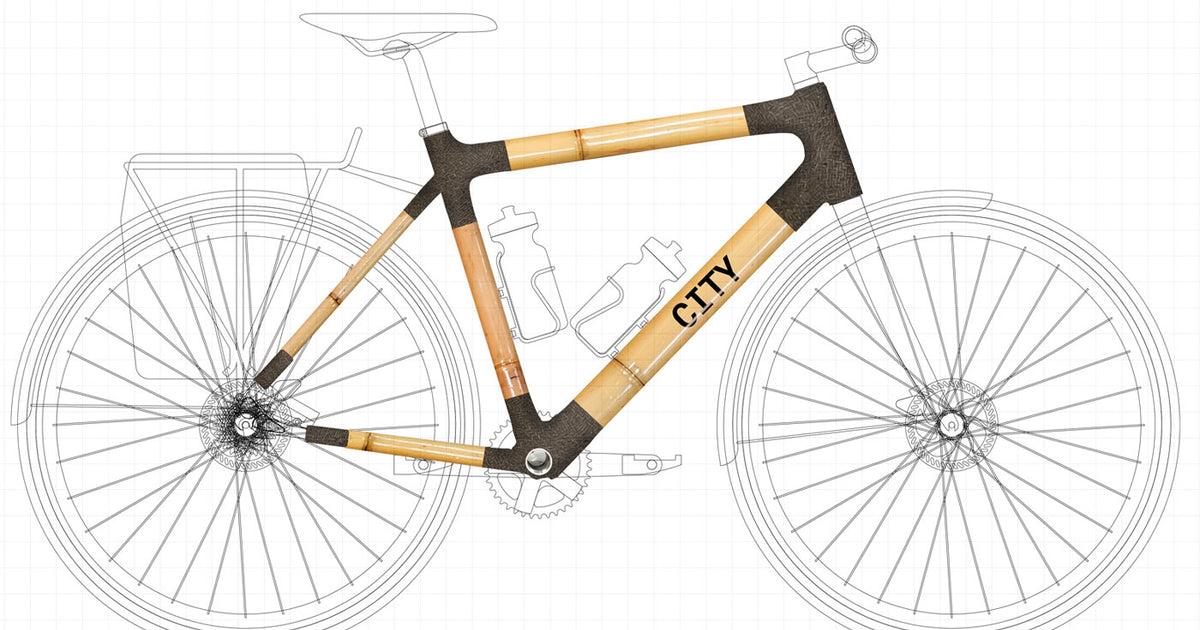 Bamboo City Bike Frame Kit