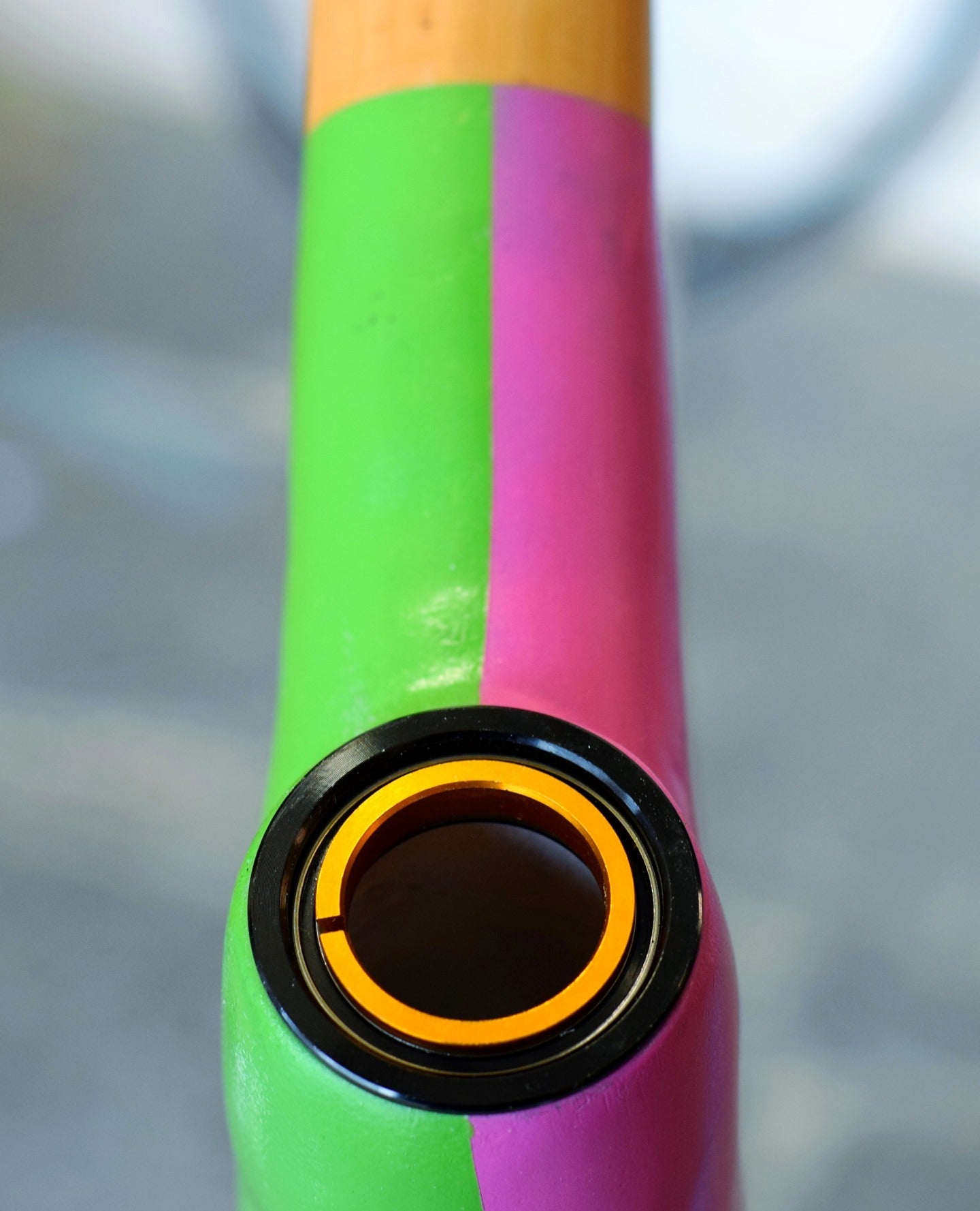 Each bike is built and then can be finished in any colour or style⁠