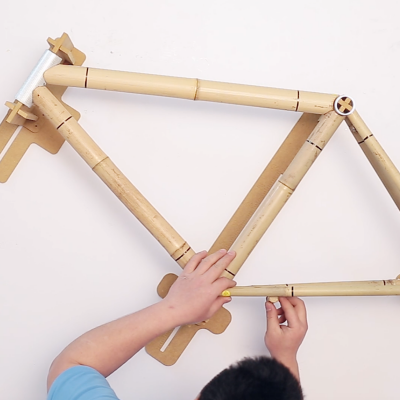 Core77: Build a Bamboo Bike in Under 5 Hours — BIY kit 2016