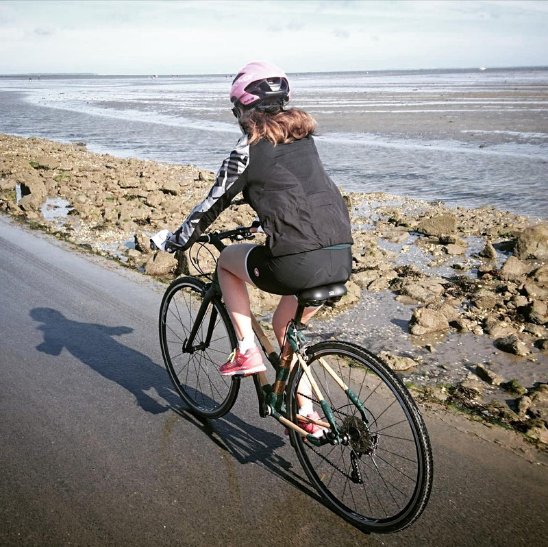 The Passage du Gois — Audrey Rides the Atlantic Causeway on Her Bamboo Bike