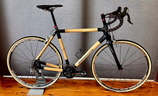 Mike's carbon-bamboo road bike