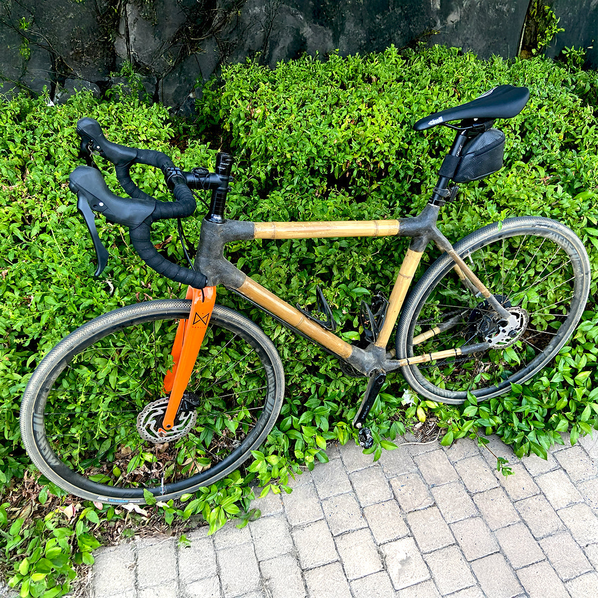 Colins Custom Bamboo Gravel Bike