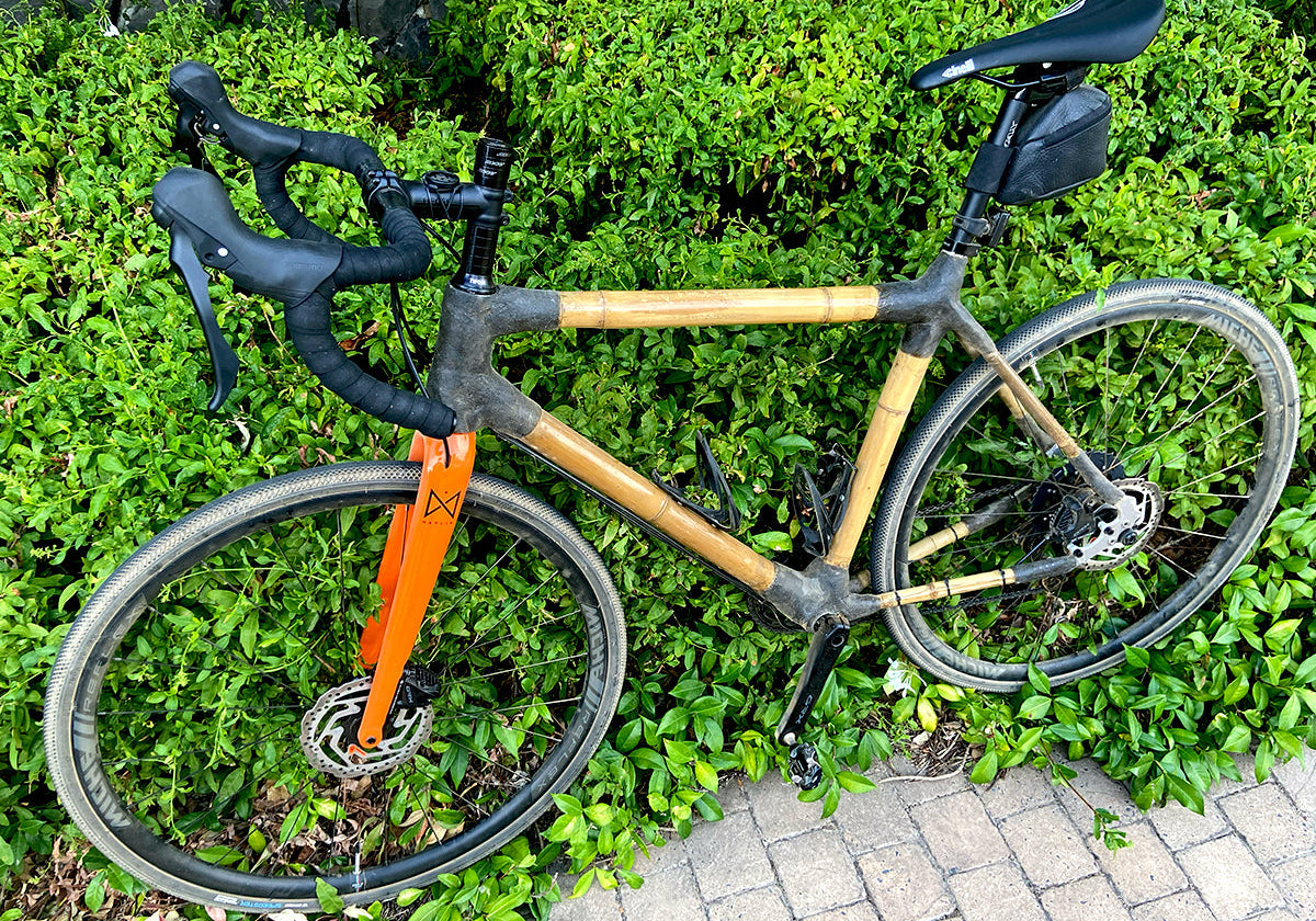 Colins Custom Bamboo Gravel Bike