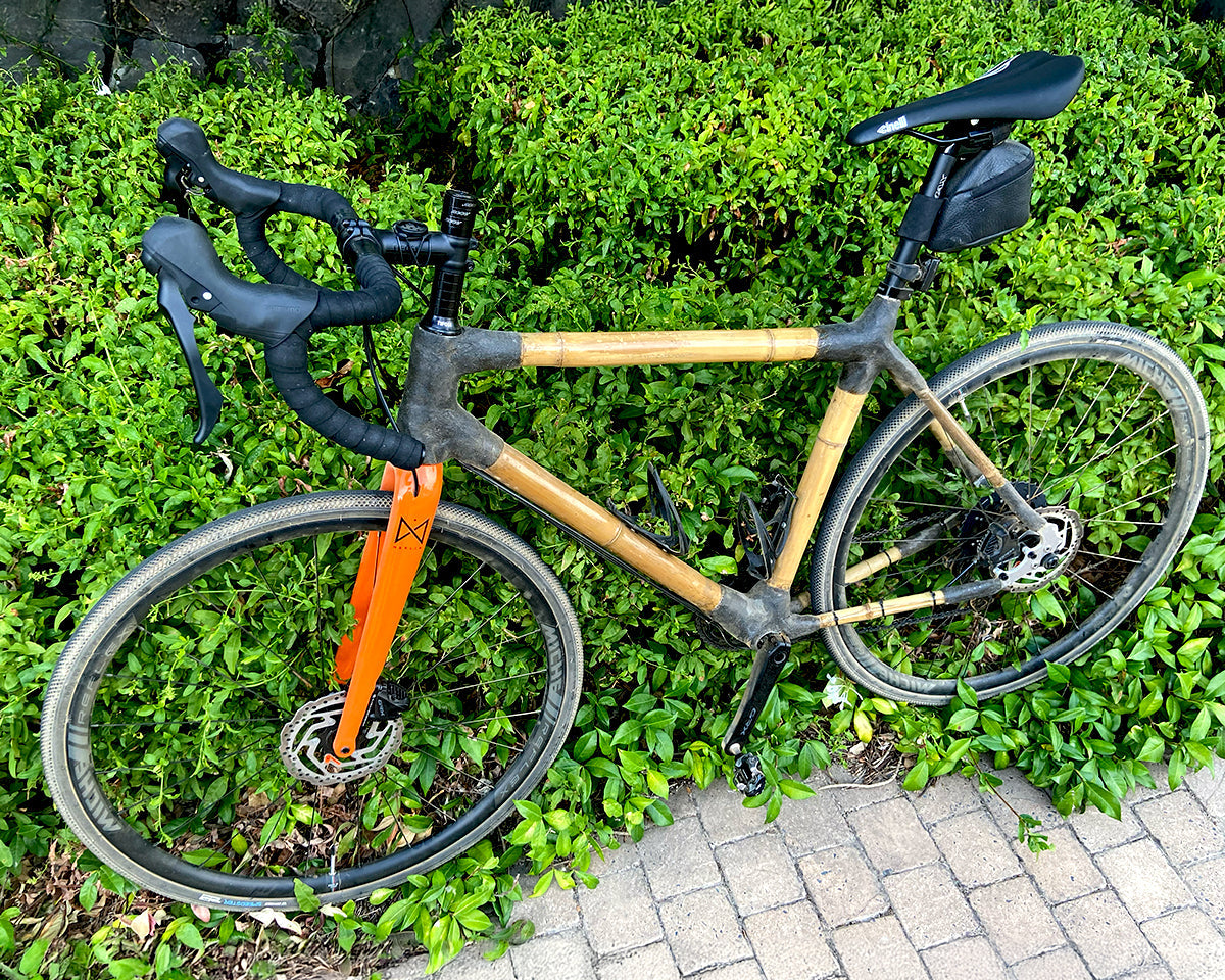 Colins Custom Bamboo Gravel Bike