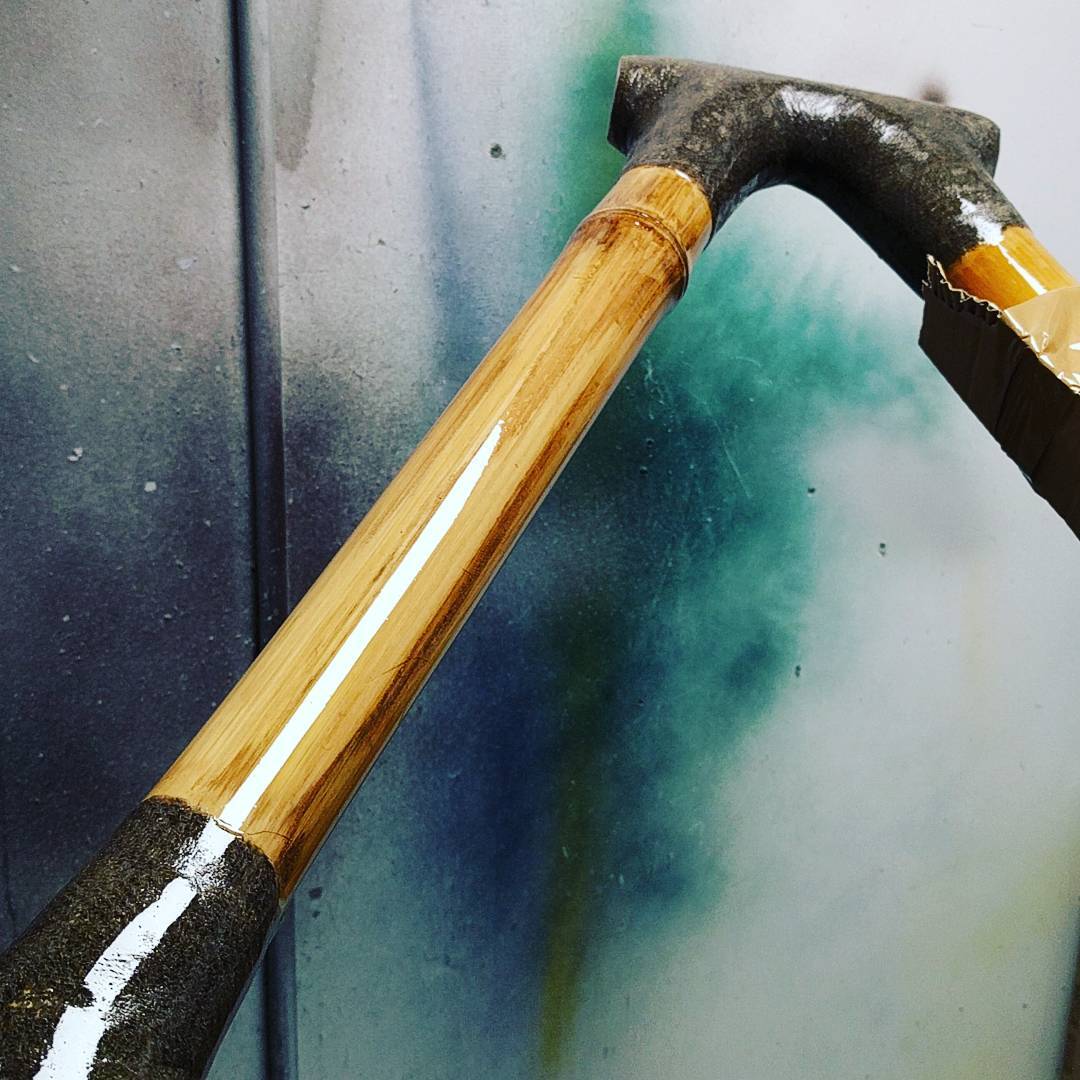 Dreamy finish on Dario's frame, destined for Stockholm where it'll prowl the streets as a mean fixed