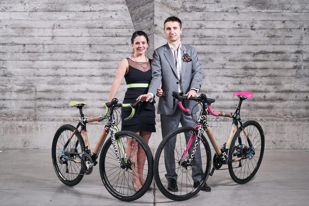 Cecily built her bike at a weekend workshop. She finished both her bicycles at home. Recently she wa
