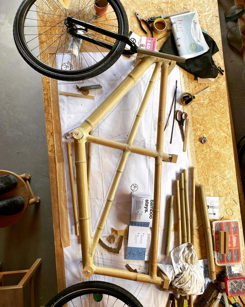 Tandem build by Marco in the Netherlands. All coming together, built using a custom home build kit.