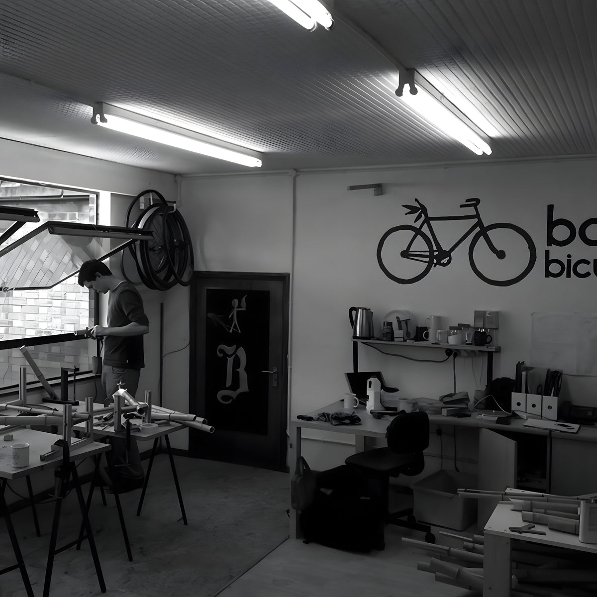 The first Bamboo Bicycle Club workshop.