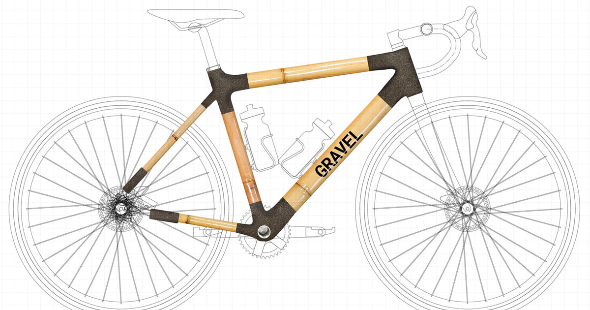 Bamboo Gravel Bike Frame Kit