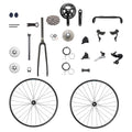 SHIMANO 105 HYDRAULIC DISC WITH MECHANICAL GEARS
