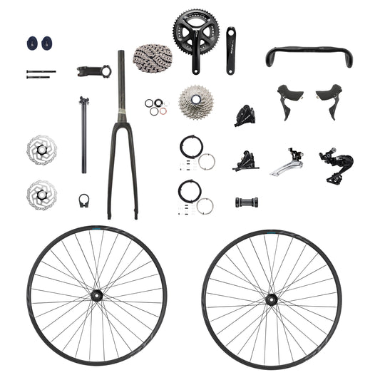 SHIMANO 105 HYDRAULIC DISC WITH MECHANICAL GEARS