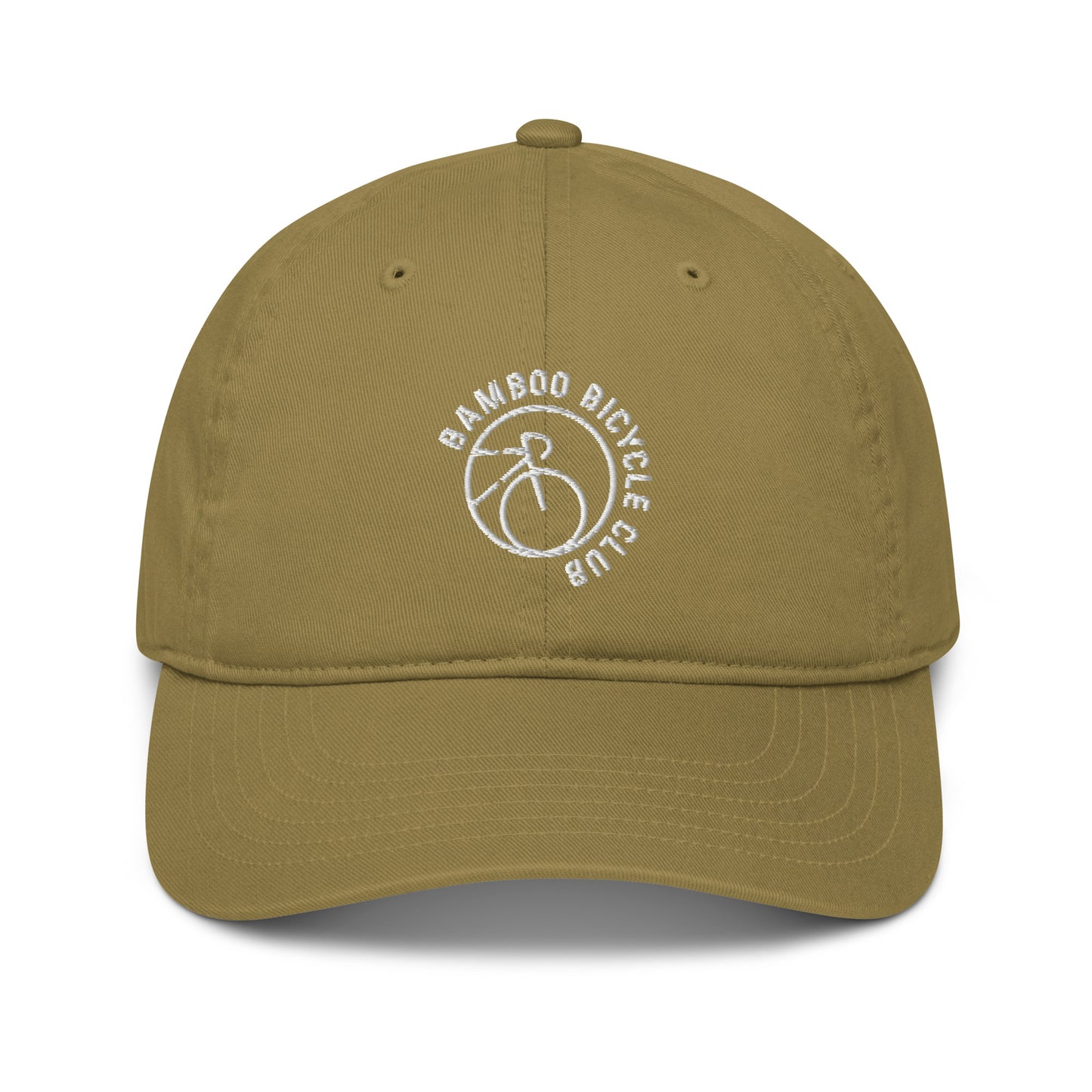 Organic Cotton Bamboo Bicycle Club Logo Hat