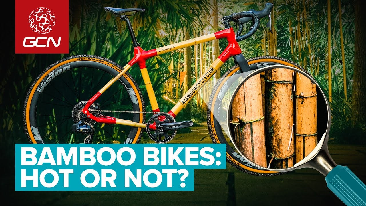 GCN reviews a bamboo bike on test