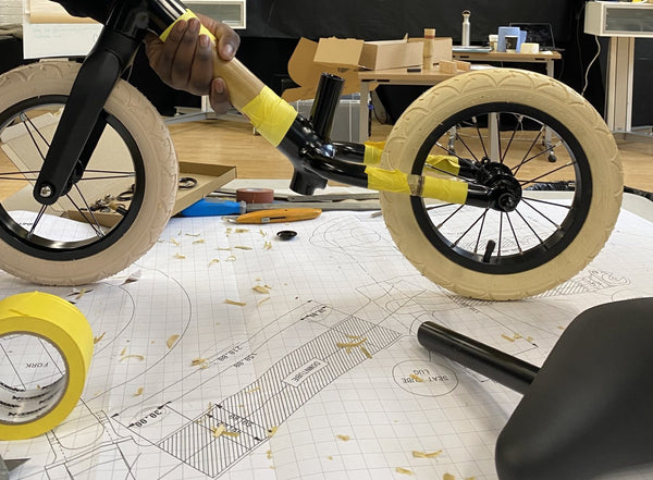 King's College London — building with Bamboo Bicycle Club